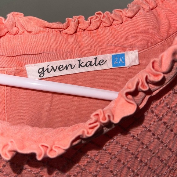 Given Kale Plus Size Sleeveless Boho Maxi/Midi Dress NWOT - Picture 2 of 15